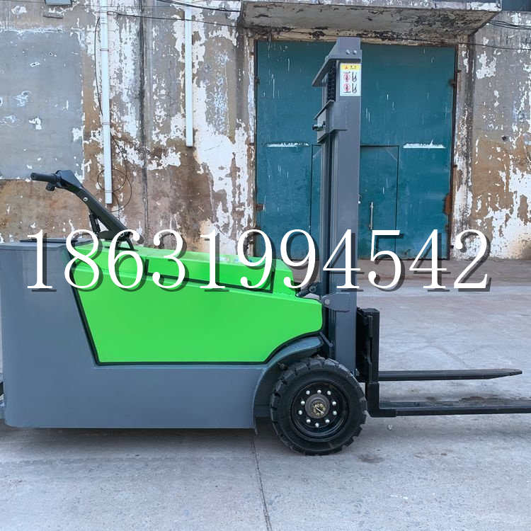 昔阳县小型电动叉车1吨2吨步行站驾式电瓶堆高充电装卸车液压升降车铲车